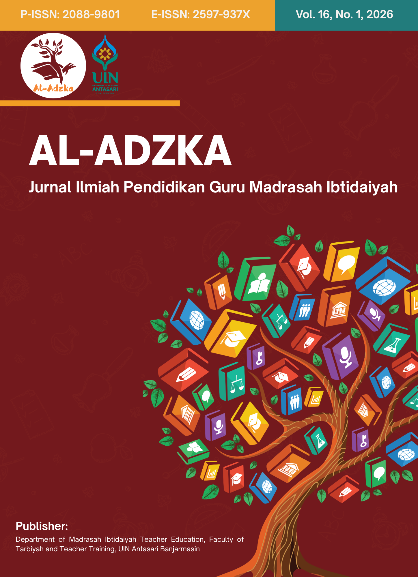 					View Vol. 16 No. 1 (2026): Al-Adzka: Jurnal Ilmiah Pendidikan Guru Madrasah Ibtidaiyah (In Press)
				
